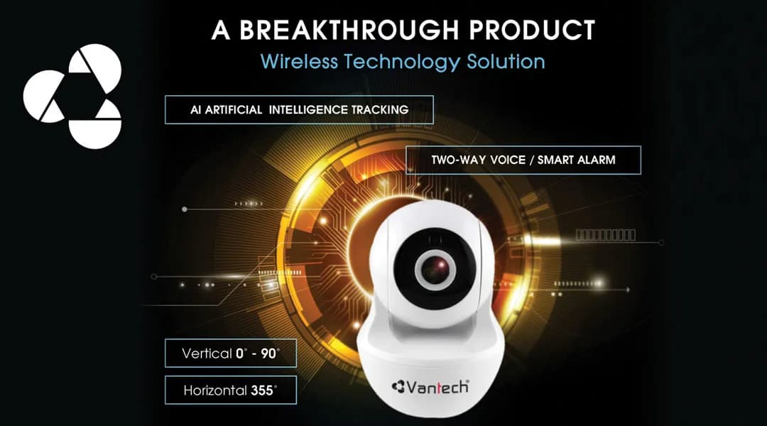 Camera AI 360 độ 2MP Vantech V2010