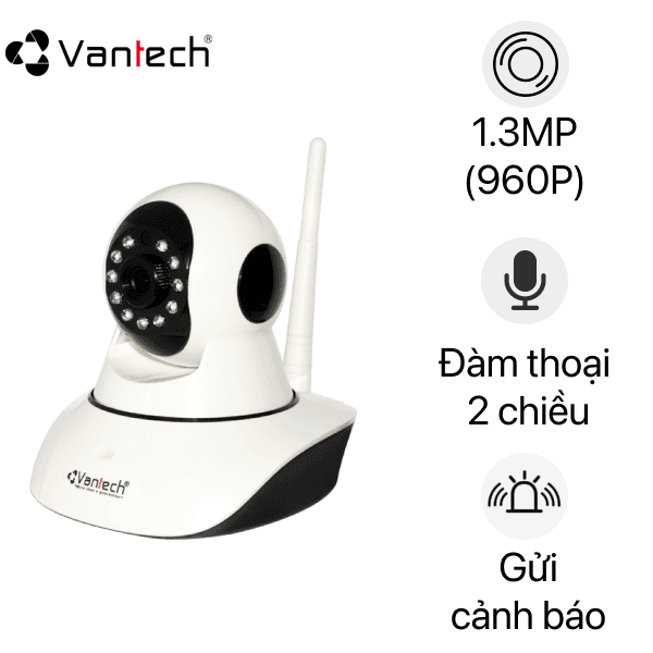 Camera IP 360 độ 1.3MP Vantech VT-6300B