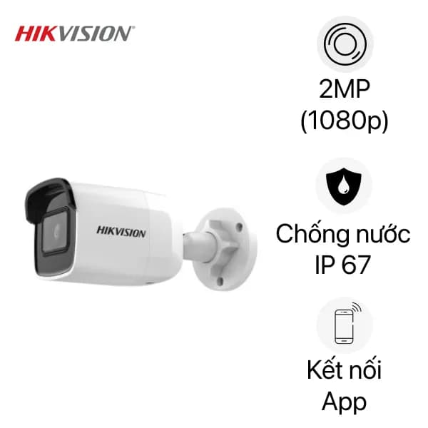 Camera IP ngoài trời 2MP Hikvision DS-2CD2021G1-I