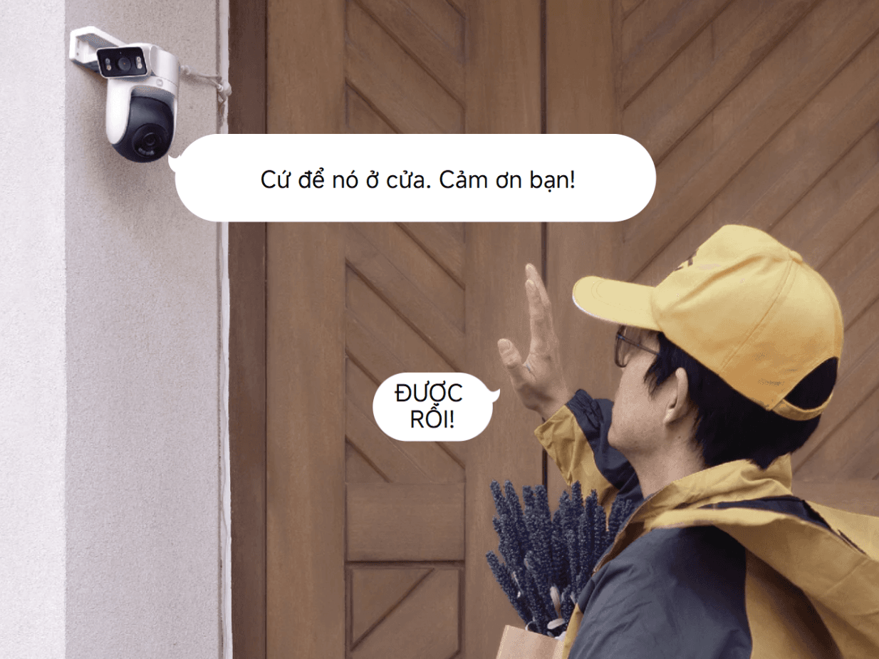 Camera IP ngoài trời 360 độ 4MP Xiaomi CW500 Dual