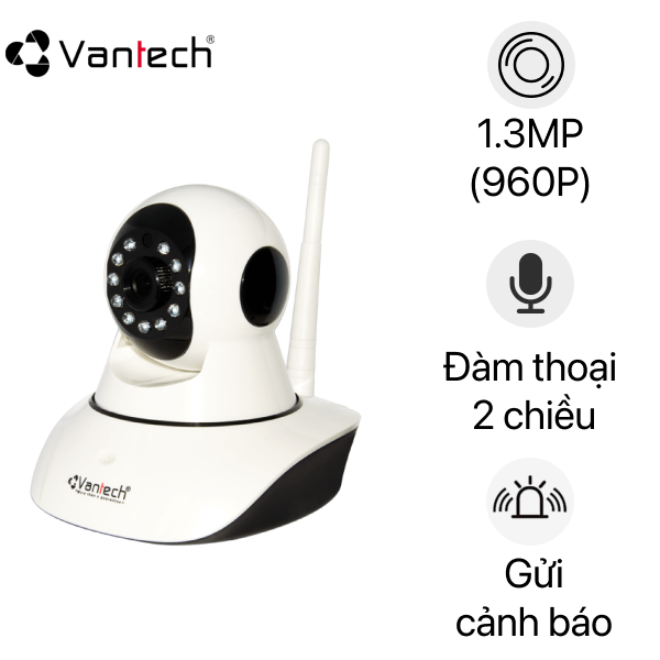 Camera IP 360 độ 1.3MP Vantech VT-6300B