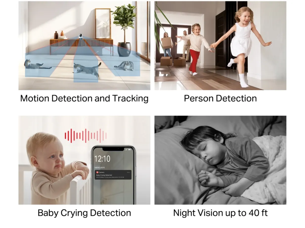 Camera IP 360 độ 2MP Mercusys MC200