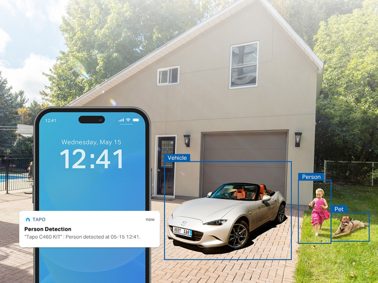 Camera IP năng lượng mặt trời ngoài trời 8MP TP-Link Tapo C460 Kit